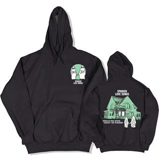 鬼卡通图形连帽衫没有喜悦西班牙情歌运动衫Ropa Mujer Sudaderas