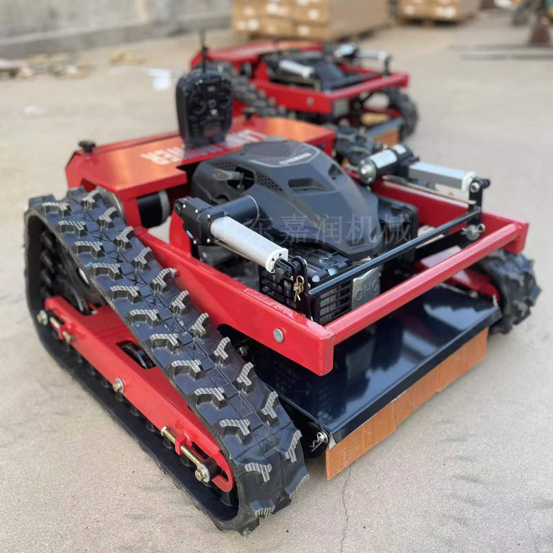 园林果园割草机 汽油遥控除草机 山坡边坡杂草碎草机