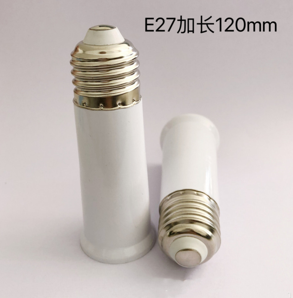 Adecuado para accesorios de base de bombilla led enchufe e27 puerto de tornillo b22 puerto de bayoneta de extensión cabezal de conversión portalámparas al por mayor