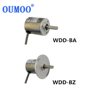 Ou mu precision high life angle sensor WDD-D30-360 positive reverse output Hall principle