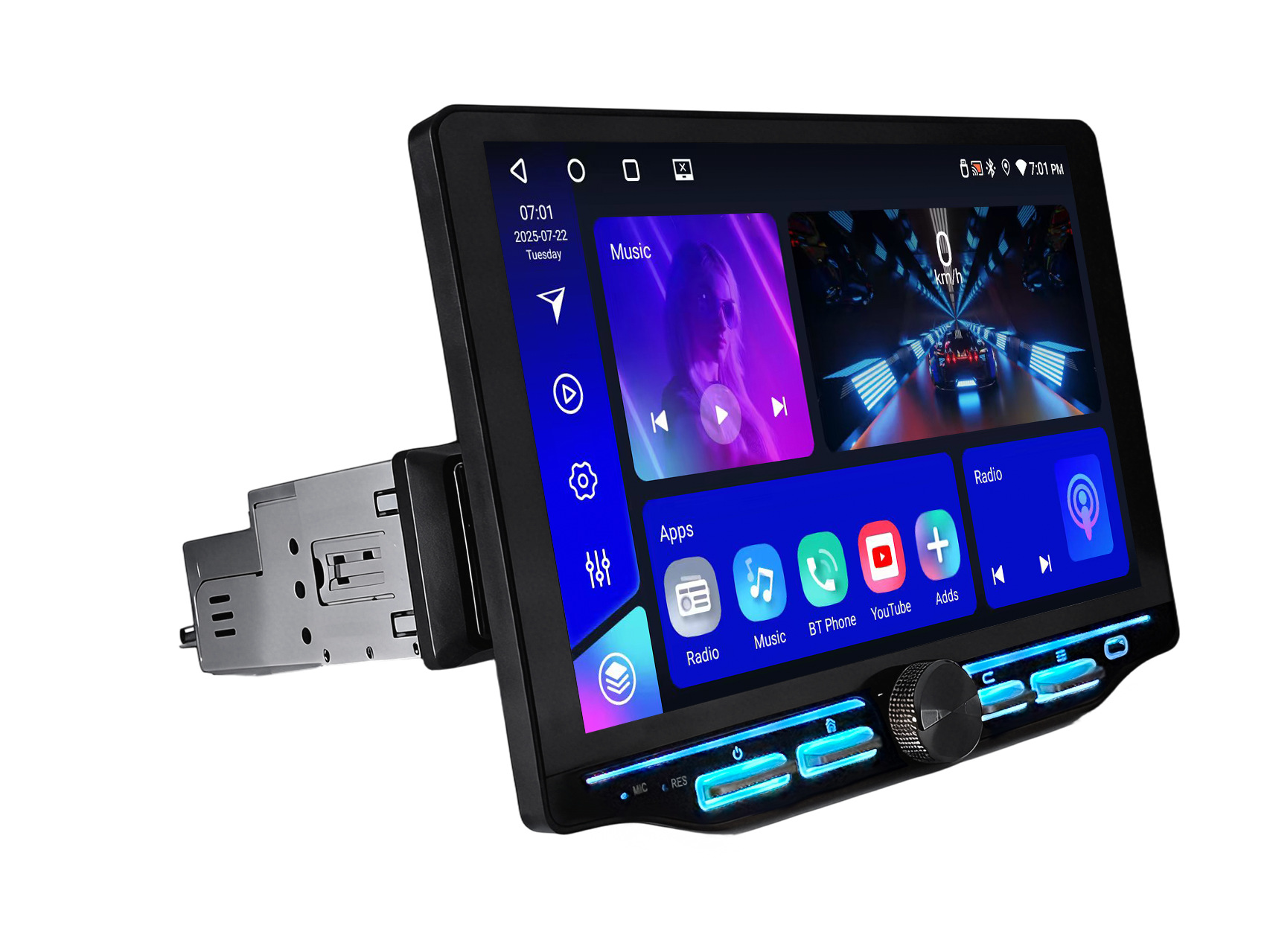 10inch Android Car Navigation HD Large Screen Bluetooth Radio Reverse Camera CarPlay All-in-One Device