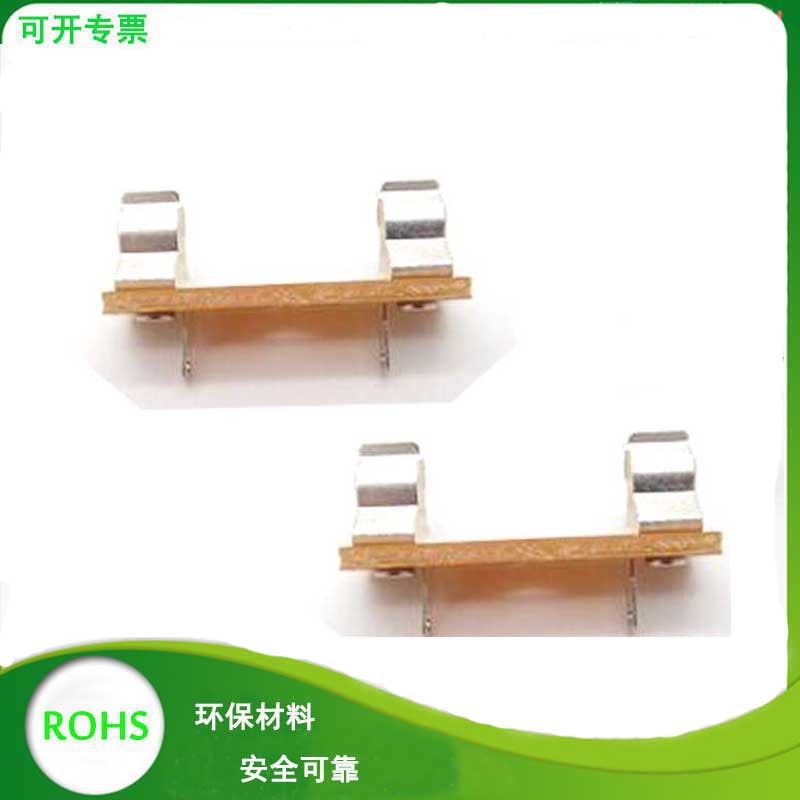 5X20保险丝 PCB板环保认证保险丝座PTF-11 6*30保险管座 镀银