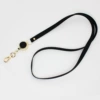 Flat belt halter neck long rope/black