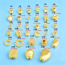 ����ɫ18k��ɫ��ɫ������������˷�����ʯͷ��diy��������Ʒ��