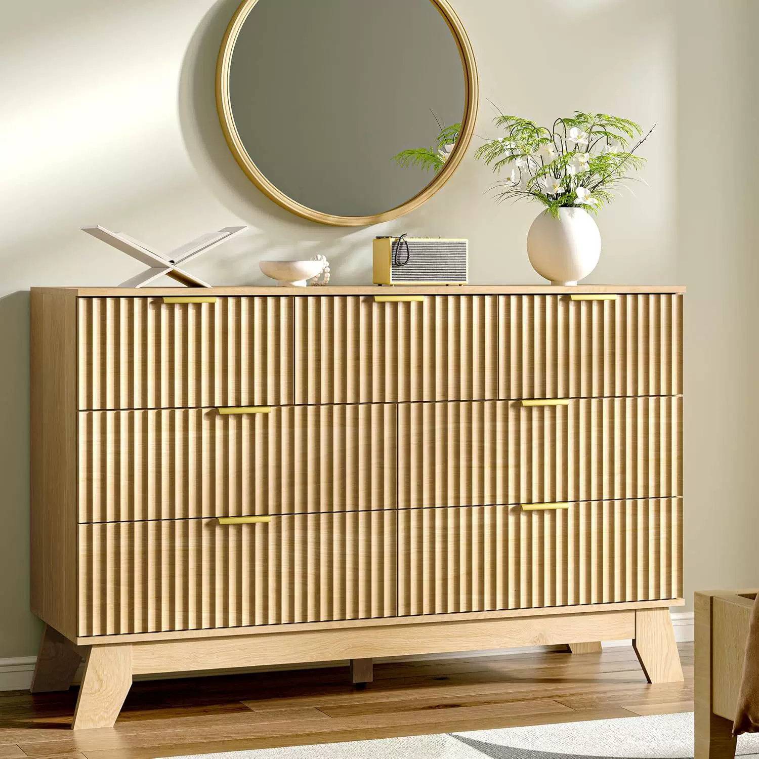 吸塑斗柜多功能6斗柜多功能美式柜子多色可选出口亚马逊工厂直销