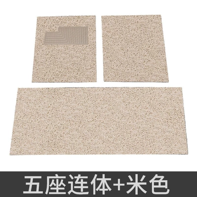 Can Be Freely Cut, Carpet-Style | Universal Foot Pad - beige-silk-circle-three-piece-set