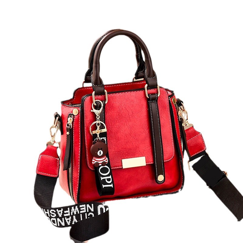 Bolso de mano versátil de moda para mujer, gran capacidad, nuevo bolso de hombro y bandolera 2025