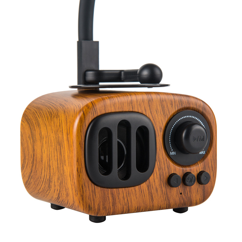 Regalos transfronterizos retro altavoces bluetooth AS90 tarjeta altavoces bluetooth radio inalámbrica mini sonido alto valor facial