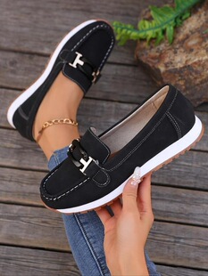 F 48575 Metal Chain Chunky Sole Sneakers ����机���\��Ь