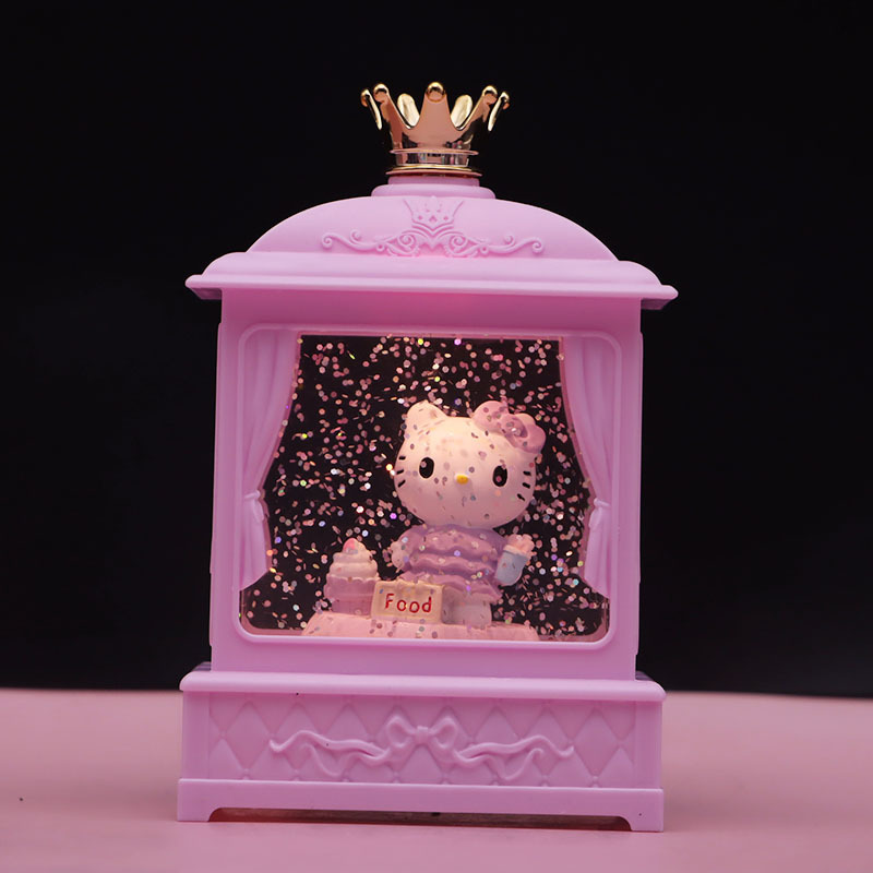 少女心水晶灯オルゴールかわいいお姫様小夜灯誕生日プレゼント置物学生用品逸品卸売り|undefined