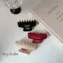 盘发新款字母韩版抓夹