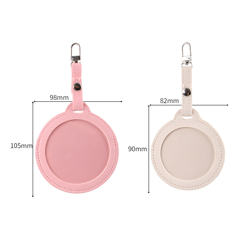 Porta Tarjetas de PVC con Insignia de Anime, Funda de Cuero con Cubierta Protectora de PU con Borde Redondo