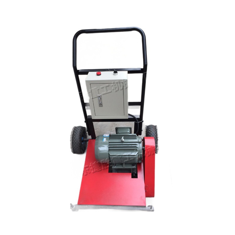 Máquina de renovación de pista de plástico pequeño campo de baloncesto molienda mano empujada silicio peyu lija de suelo