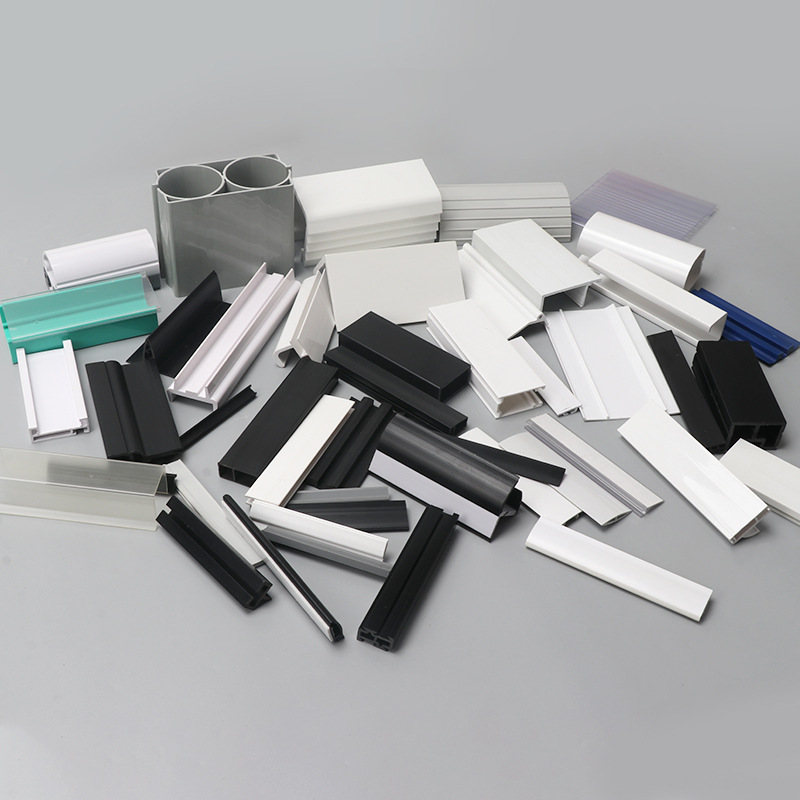 供应塑料异型材+线条PVC PP ABC等材质加工批发建筑异型型材