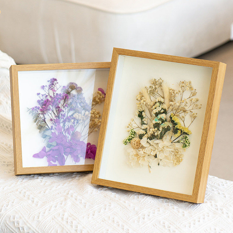 Zhuzhi Festival Stereo Hollow Dried Flower Photo Frame Clay Plant Specimen Frame DIY Decorative Painting Desktop Table High-End Sense Zhuzhi Festival Stereo Hollow Dried Flower Photo Frame Clay Plant Specimen Frame DIY Decorative Painting Desktop Table High-End Sense