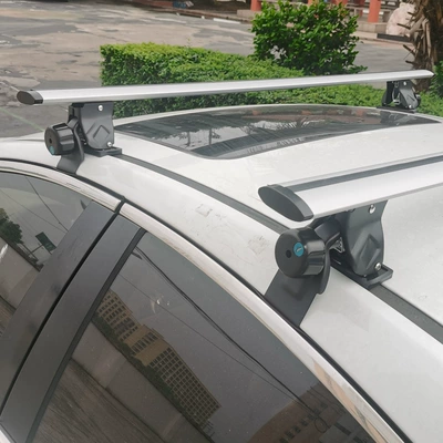 Universal Tiger Claw Crossbar Car Roof Rack Crossbar Perforation-free Elevated Roof Rack Crossbar Aluminum Alloy Crossbar