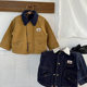 [Mountain View] Children's Jacket 2025 Spring New Girls Boys Jacket Cardigan Baby Cotton Jacket