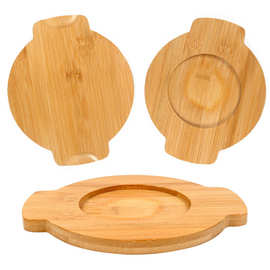 竹制餐垫家商两用餐具隔热 桌面防烫垫砂锅底座托盘BSCI认证