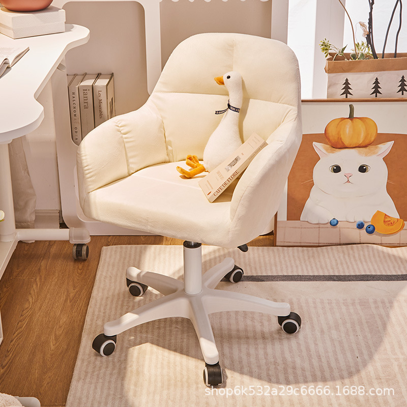 Manufacturer Supplies Home Comfortable Study Seat Backrest Desk Swivel Chair Dormitory Chair Girls Cute Bedroom Computer Chair Manufacturer Supplies Home Comfortable Study Seat Backrest Desk Swivel Chair Dormitory Chair Girls Cute Bedroom Computer Chair