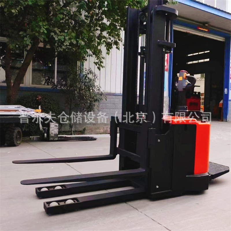 1.5吨小型电动堆高车全电动叉车装卸车托盘堆垛车电瓶搬运车杭州