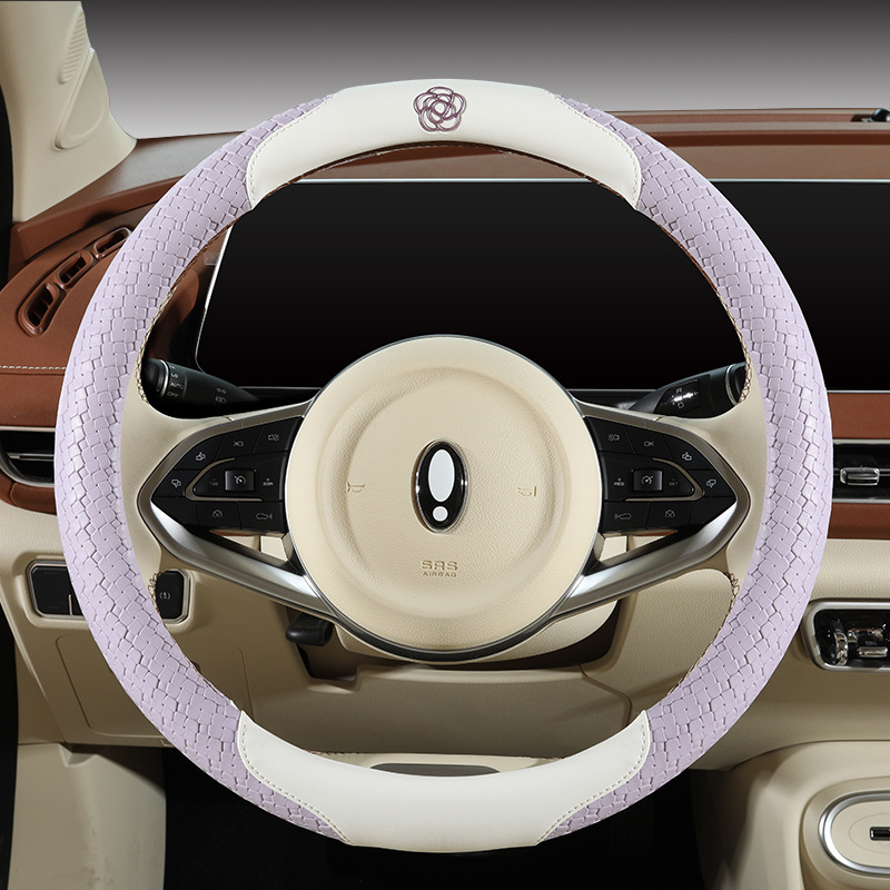 四季通用の自動車はツバキの花をセットして清新で通気性があります。|undefined