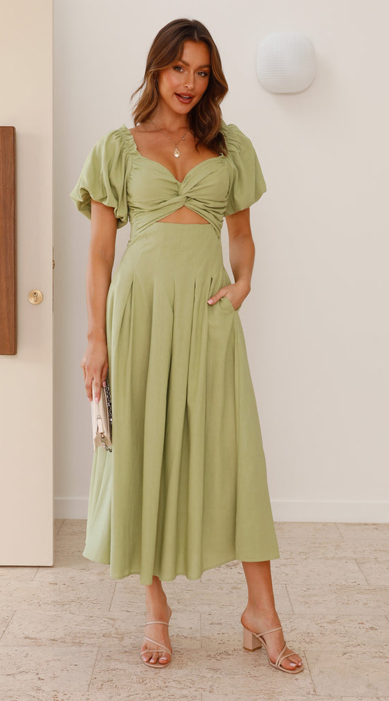 273g Weight Maxi Long Dress Dress Length Type Short Sleeve Sleeve Length Sheath Dress Dresses Type Puff Sleeve Sleeve Type Cotton Fabric Type Mid Waist Waist Line Casual, Daily Occasion V Neck Neckline Regular Fit Fit Type Solid Color Pattern Summer, Spring Season Women's Gender Basic, Simple Style, Classic Style Style S, XL Size Wholesale Women's Basic Simple Style Classic Style Solid Color Casual Daily V Neck Short Sleeve Sheath Dress 4