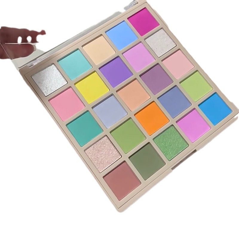 カッペル マカロン 25色 アイシャドウパレット カラフルメイク オレンジ ブラウン アースカラー パールグリッター ミント ブルーグリーン 小|undefined
