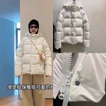 251023-159   三星大朵90鹅绒!杜邦三防ykk双拉链可拆卸连帽外套