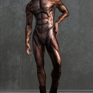 European and American New Halloween New Muscle Bodysuit 3D Digital Printing Adult Cos One-Piece Cosplay Costume