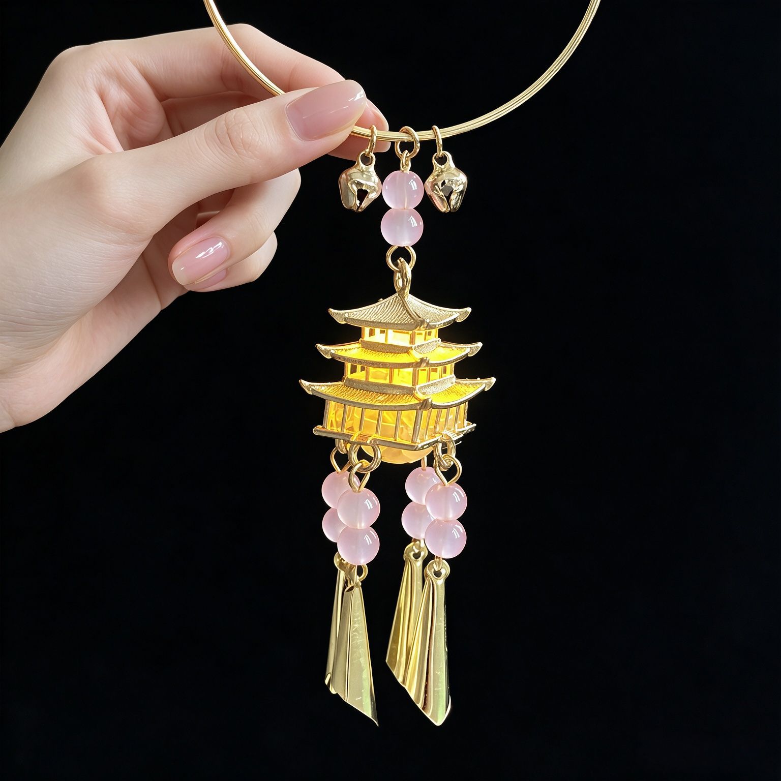 Luminous bracelet 2685 (gold) powder