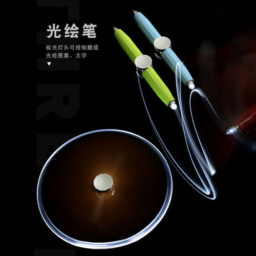 Fingertip gyro pen LED luminous metal creative multi-functional decompression pen finger gyro spin pen decompression artifact