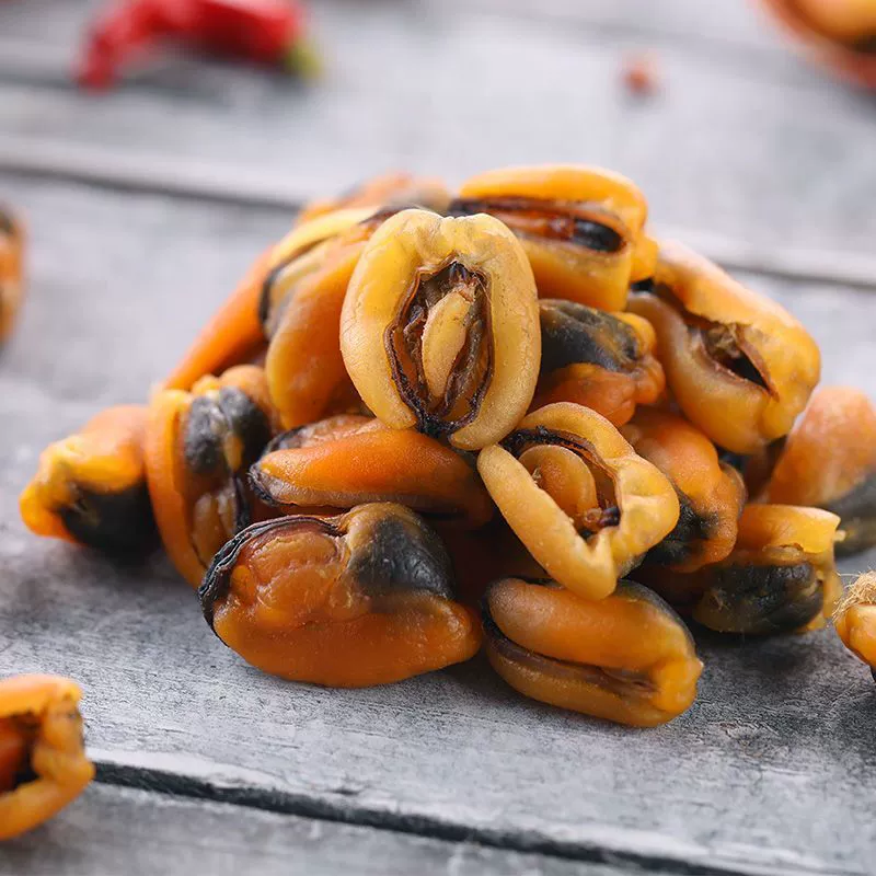 Сушеные мидии, сушеные морские улитки, сушеные морепродукты, бесплатная доставка, свежесушенные морские улитки, свежие зеленые мидии, одна штука, бесплатная доставка.