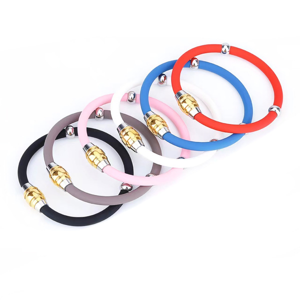 Fashionable silicone universal anti-static bracelet for men and…