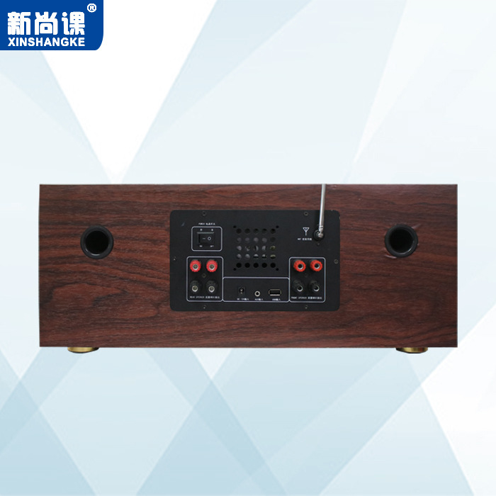 복고풍 학년 CD 플레이어 올인원 CD 플레이어 자동차 오디오 홈 블루투스 스피커