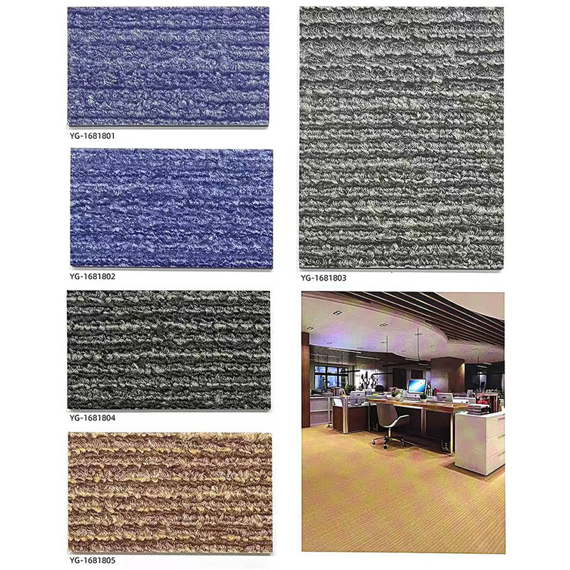 PVC 플라스틱 바닥/카펫 패턴 2.0mm 두께