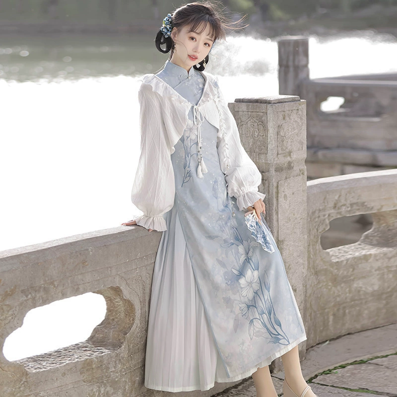 Оригинальная морозная одежда для женщин в китайском стиле