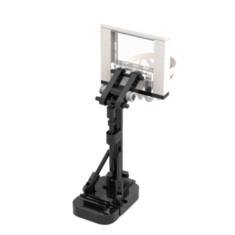 Basketball Hoop Building Blocks Creative Assembly Toy Model_voghion.com
