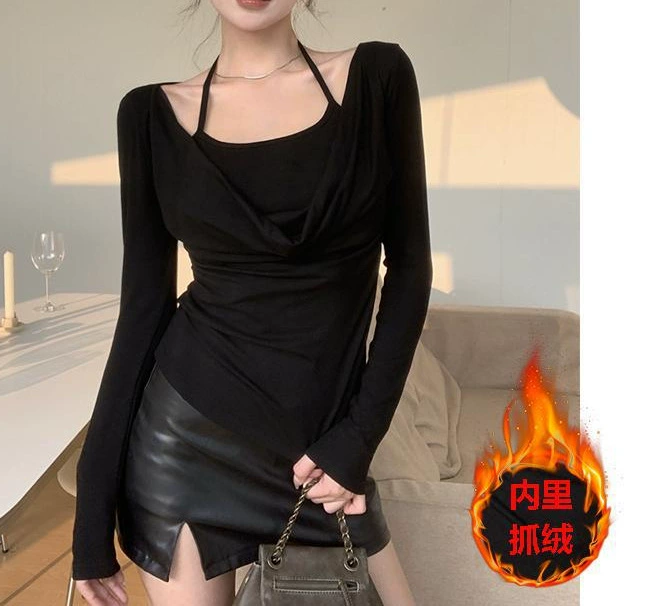 Демисезон с длинными рукавами, облегающий sexy набор, slim fit, яркий запоминающийся стиль