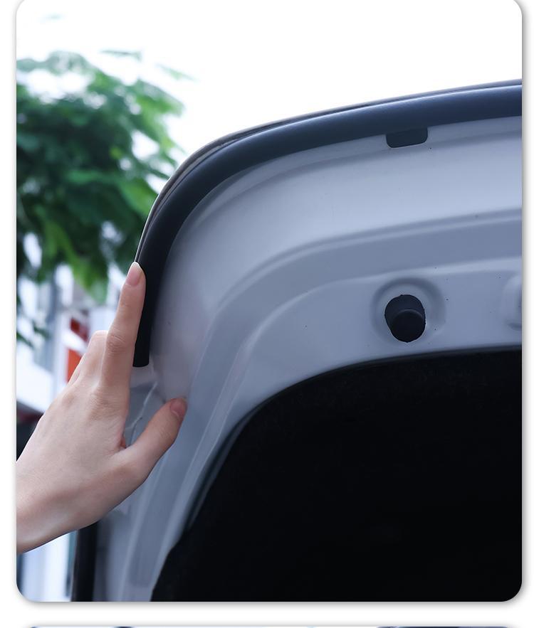 Chery's Full Range of Special Trunk Sealing Strips, Rear Trunk Sealing Stickers, High Temperature Resistance, Waterproof, Dustproof, Noise Reduction and Silent Strips