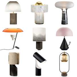 后现代轻奢创意台灯北欧简约设计师样软装板房客厅卧室床头装饰灯