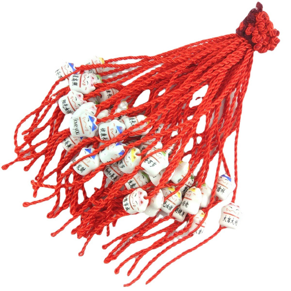 red rope bracelet