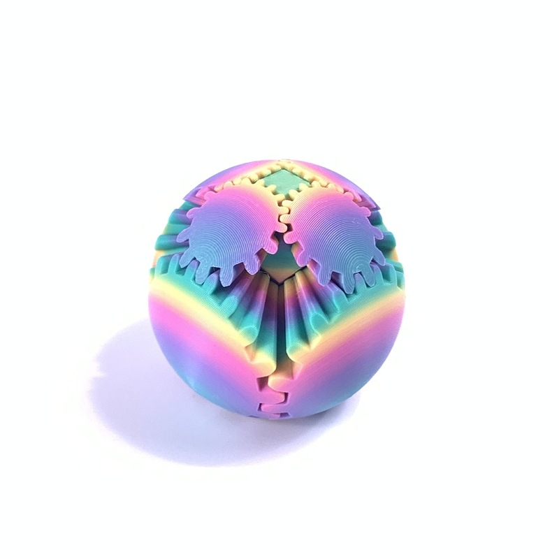 跨境新品3d打印齿轮球Gear Ball Spin Ball旋转创意解压玩具现货|undefined