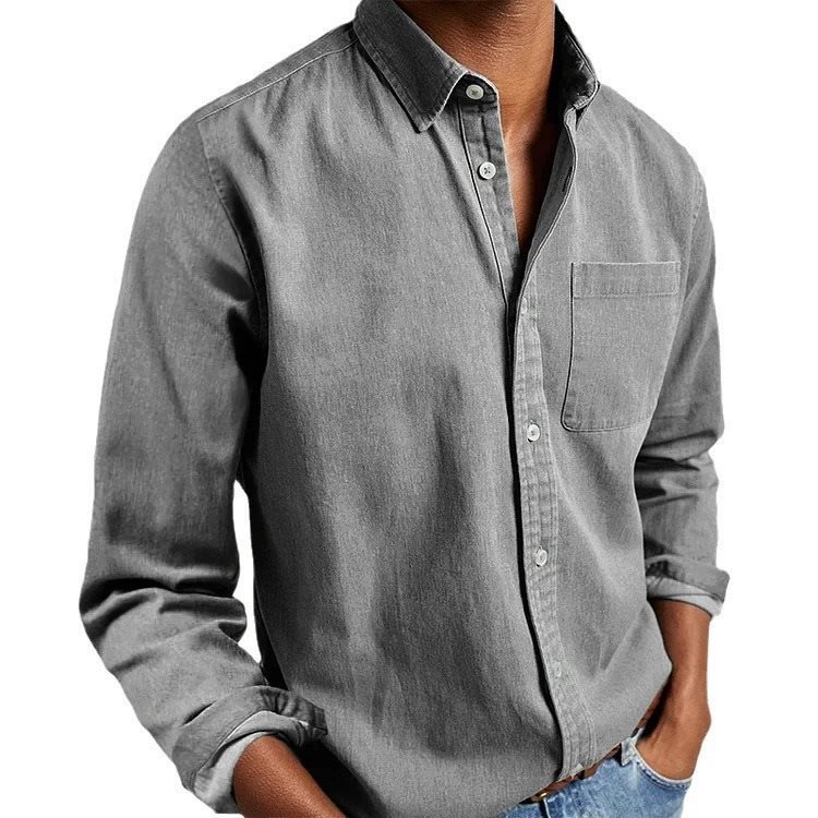 2026 E-Commerce Men's Long-Sleeved Collar Shirt_viptrois.com