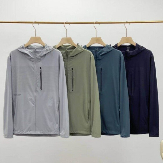 25 New Summer Ice-Sense Dijia Sun Protection and Anti-Uv Jacket Men's Ice Silk Outdoor Series Fishing Sun Protection Clothing