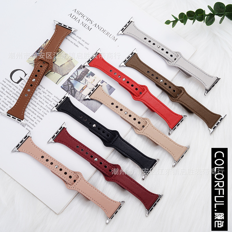 Applicable AppleWatch Apple Watch Xiaoman waist leather strap iWatch…