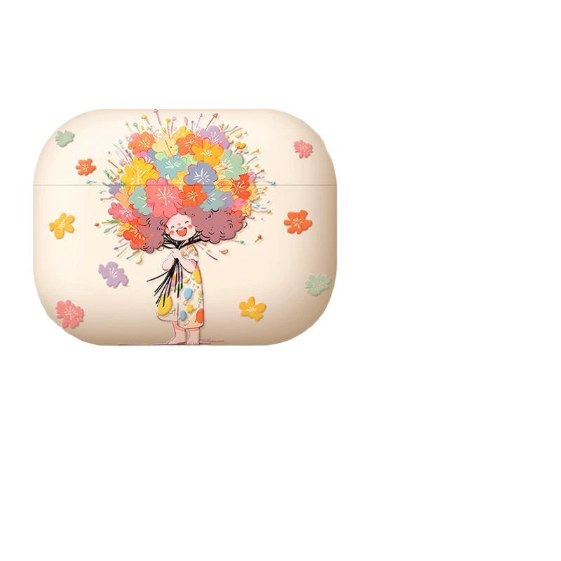 Защитная крышка в матовом стиле Cartoon для AirPods3 Apple новые AirPods Pro 3 поколения, Bluetooth наушники чехол