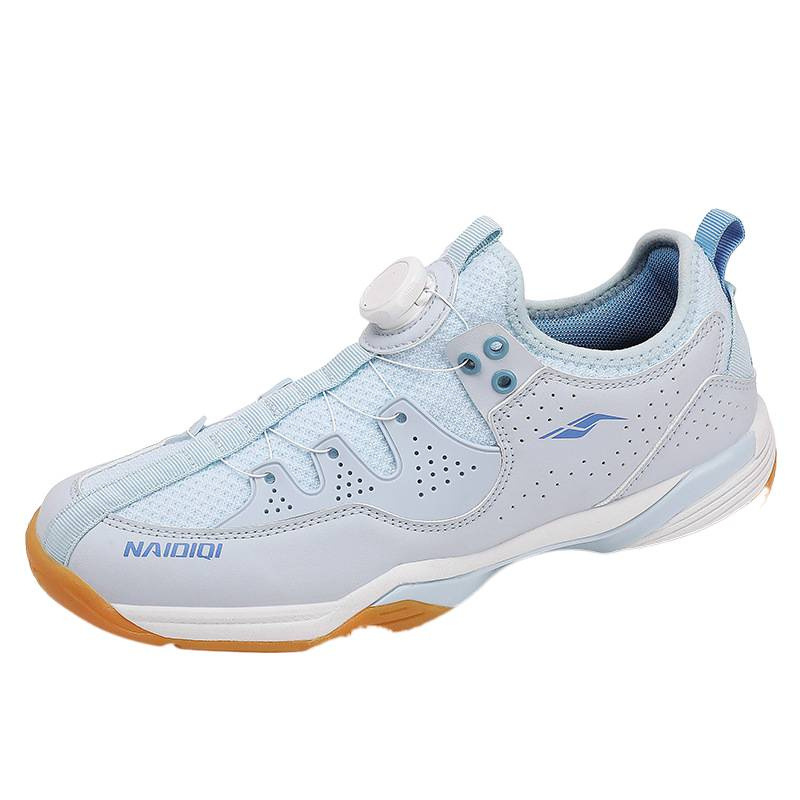 Botón giratorio de verano zapatos de hombre zapatos antideslizantes zapatos de bádminton de estudiantes de secundaria pareja zapatos de malla transpirables
