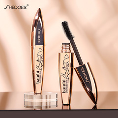 Shedoes cross-border export Bambi deer mascara waterproof and sweat-proof thick electric eye elongation long-lasting makeup