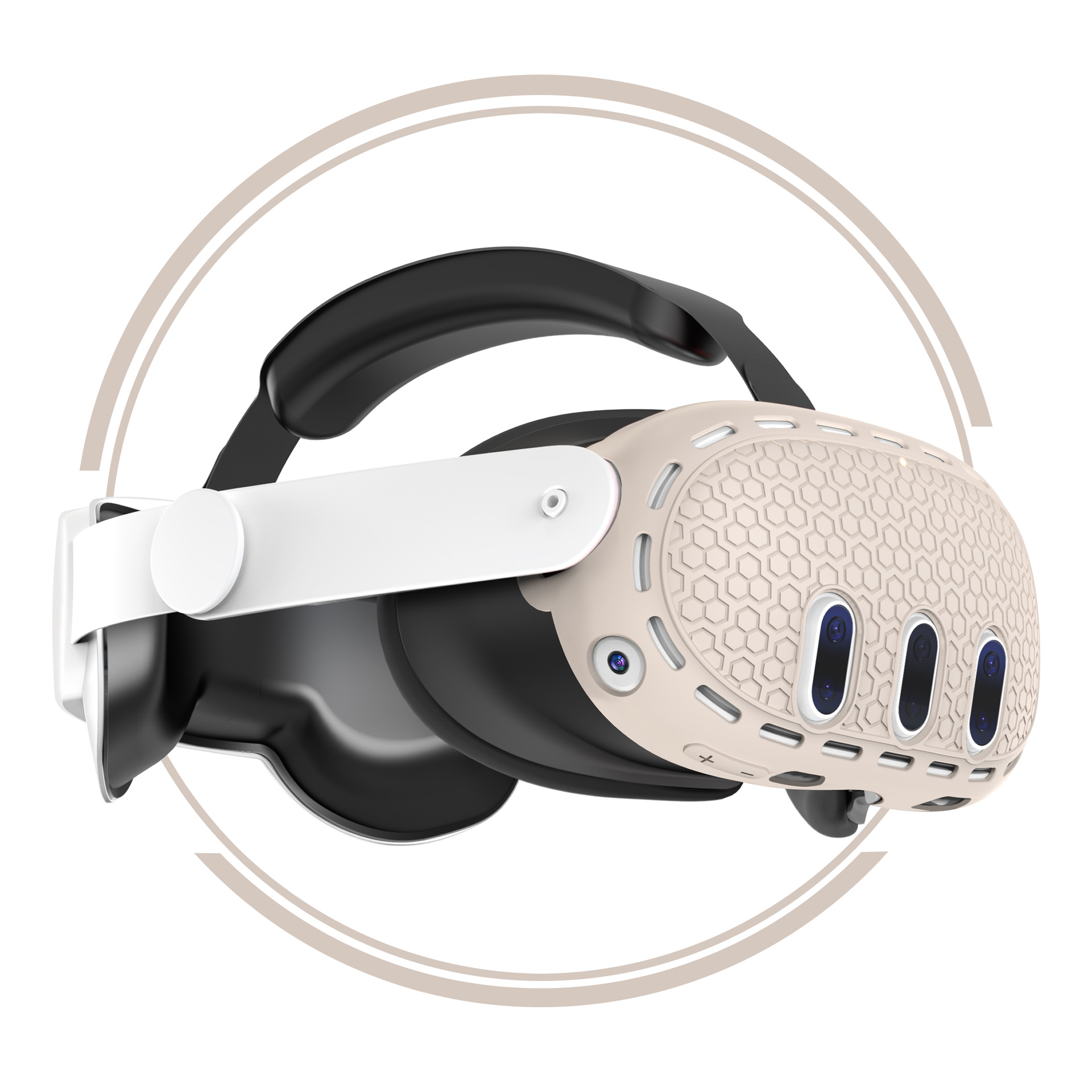 Aplicable a meta quest3 host set material de silicona VR host cubierta protectora gafas inteligentes accesorios en stock