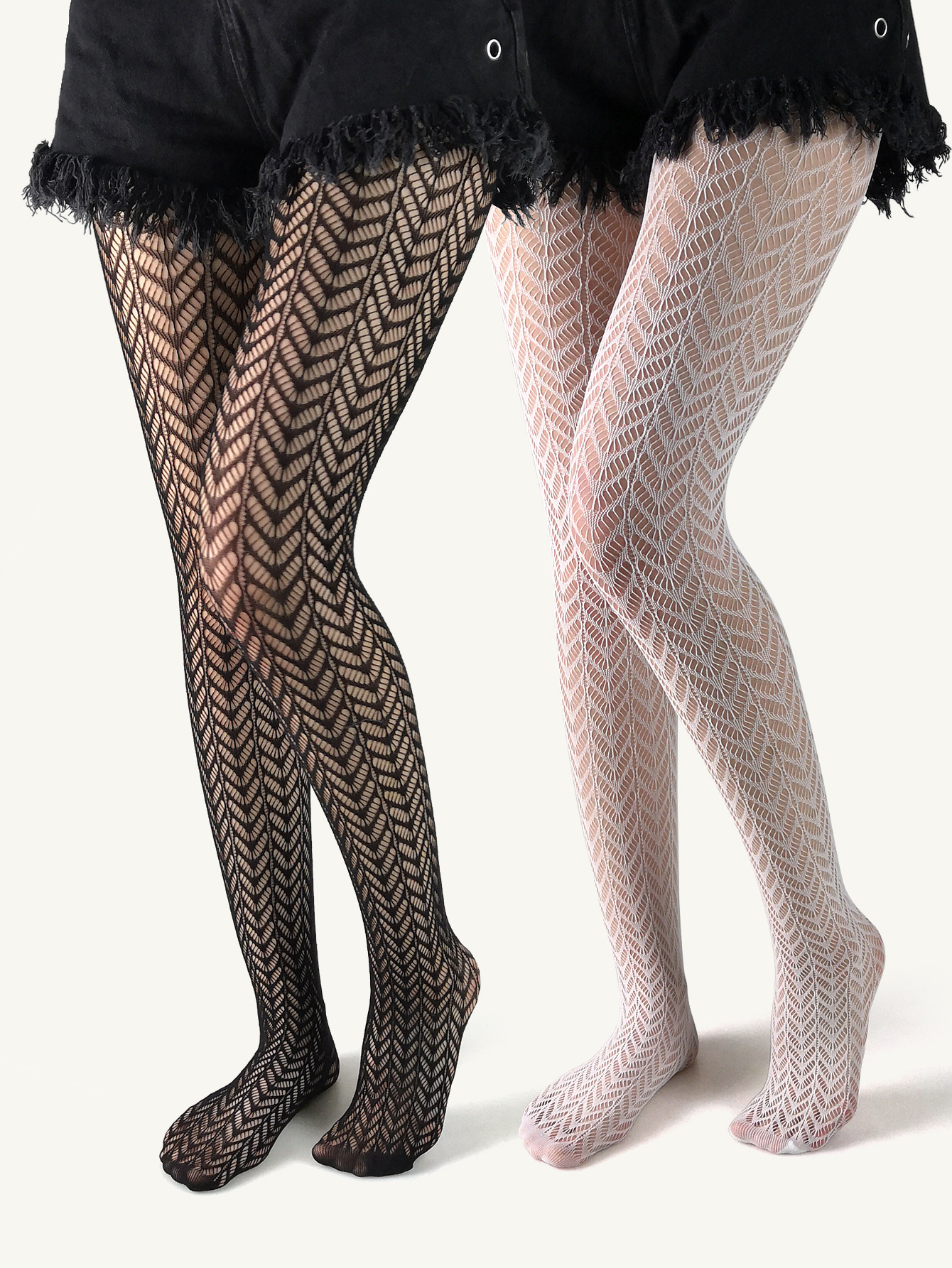 Fishnet Stockings Pantyhose Anti-hook Silk Jacquard Tattoo Socks display picture 1